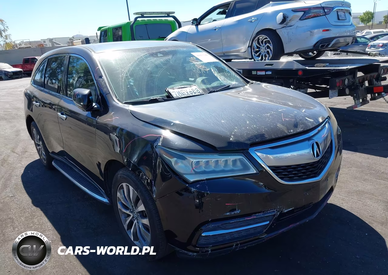 2016 Acura Mdx Technology Acurawatch Plus Packages-Technology Package VIN:5FRYD4H43GB018279 - 12