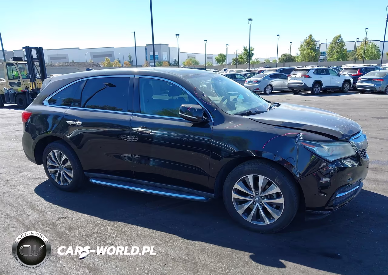 2016 Acura Mdx Technology Acurawatch Plus Packages-Technology Package VIN:5FRYD4H43GB018279 - 14