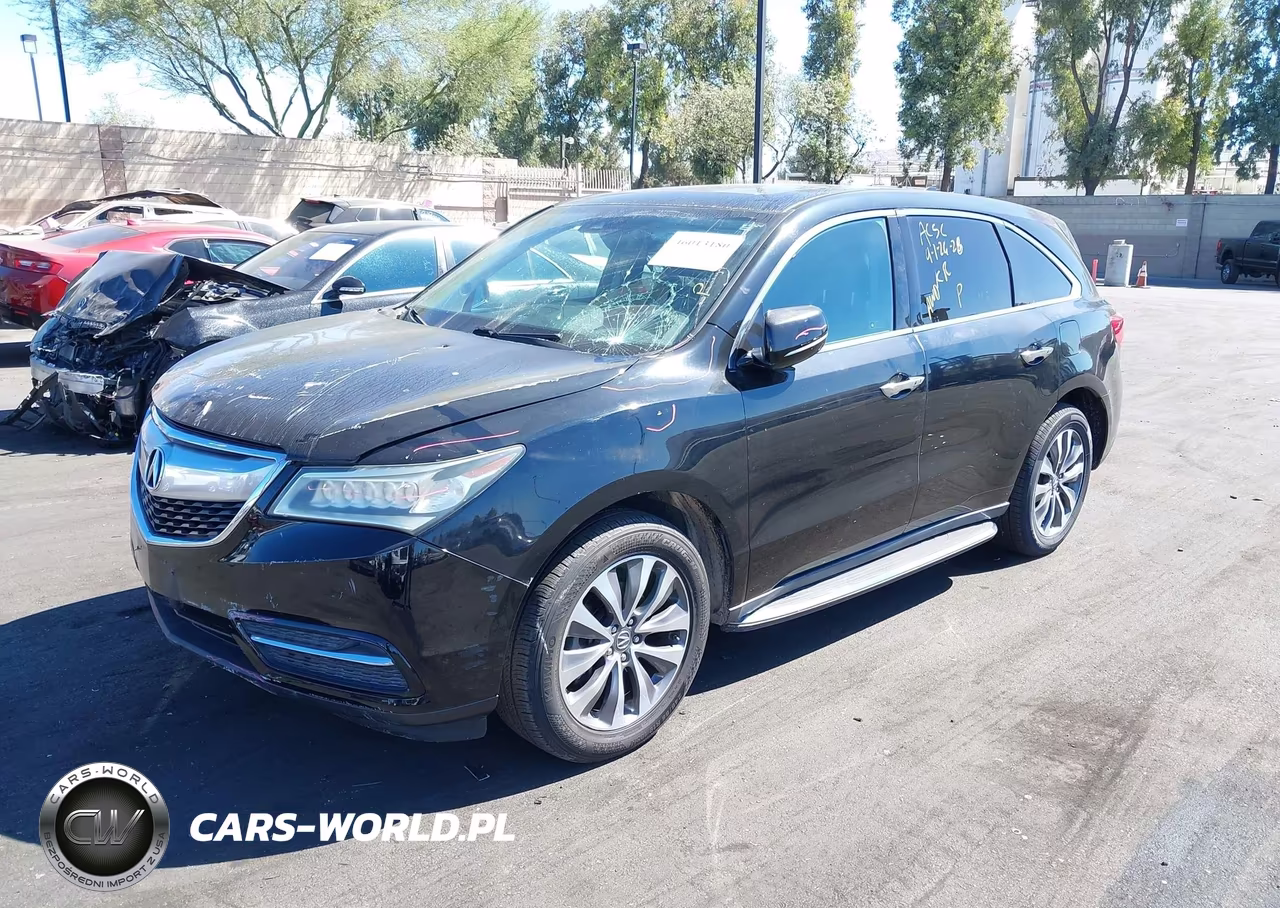 2016 Acura Mdx Technology Acurawatch Plus Packages-Technology Package VIN:5FRYD4H43GB018279 - 2