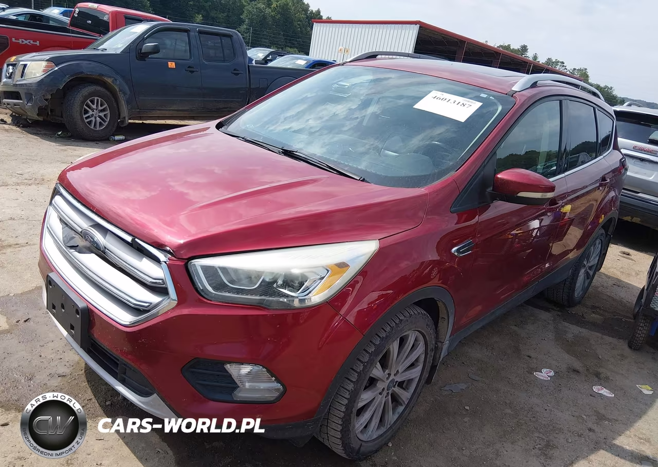 2017 Ford Escape Titanium VIN:1FMCU9J96HUC85791 - 2