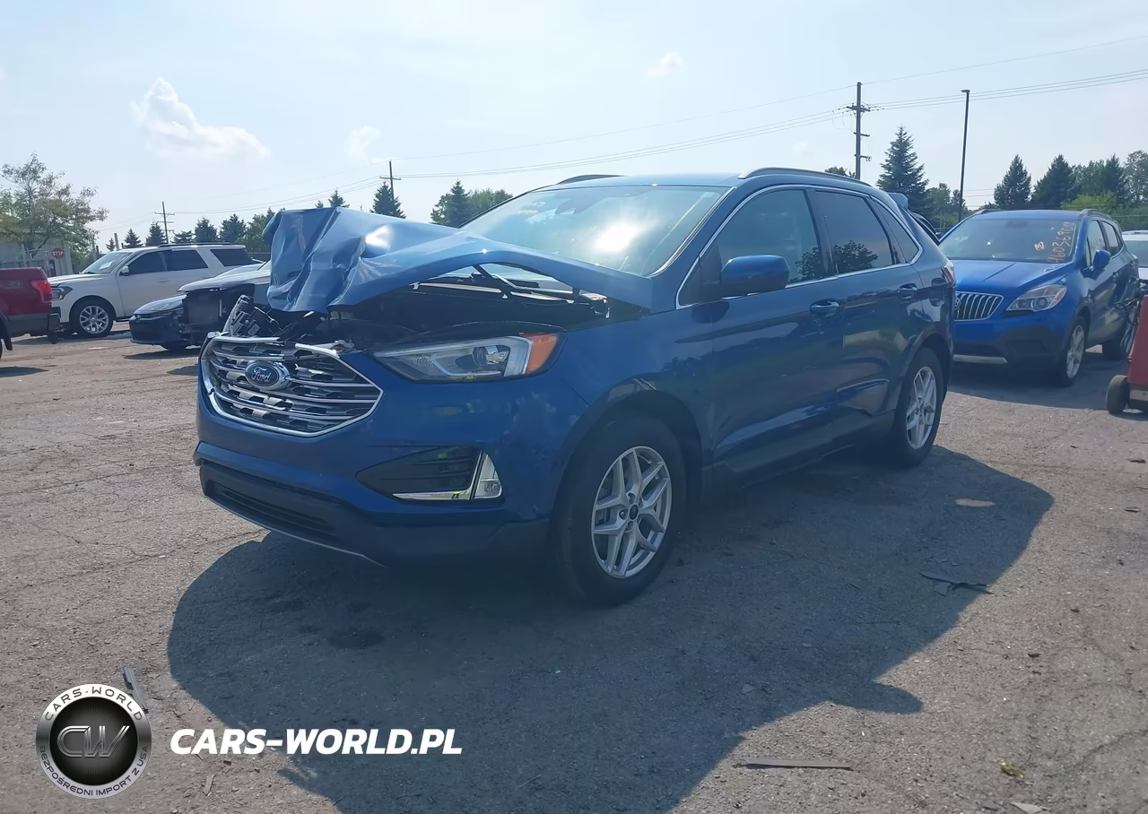 2021 Ford Edge Sel VIN:2FMPK4J96MBA34490 - 2