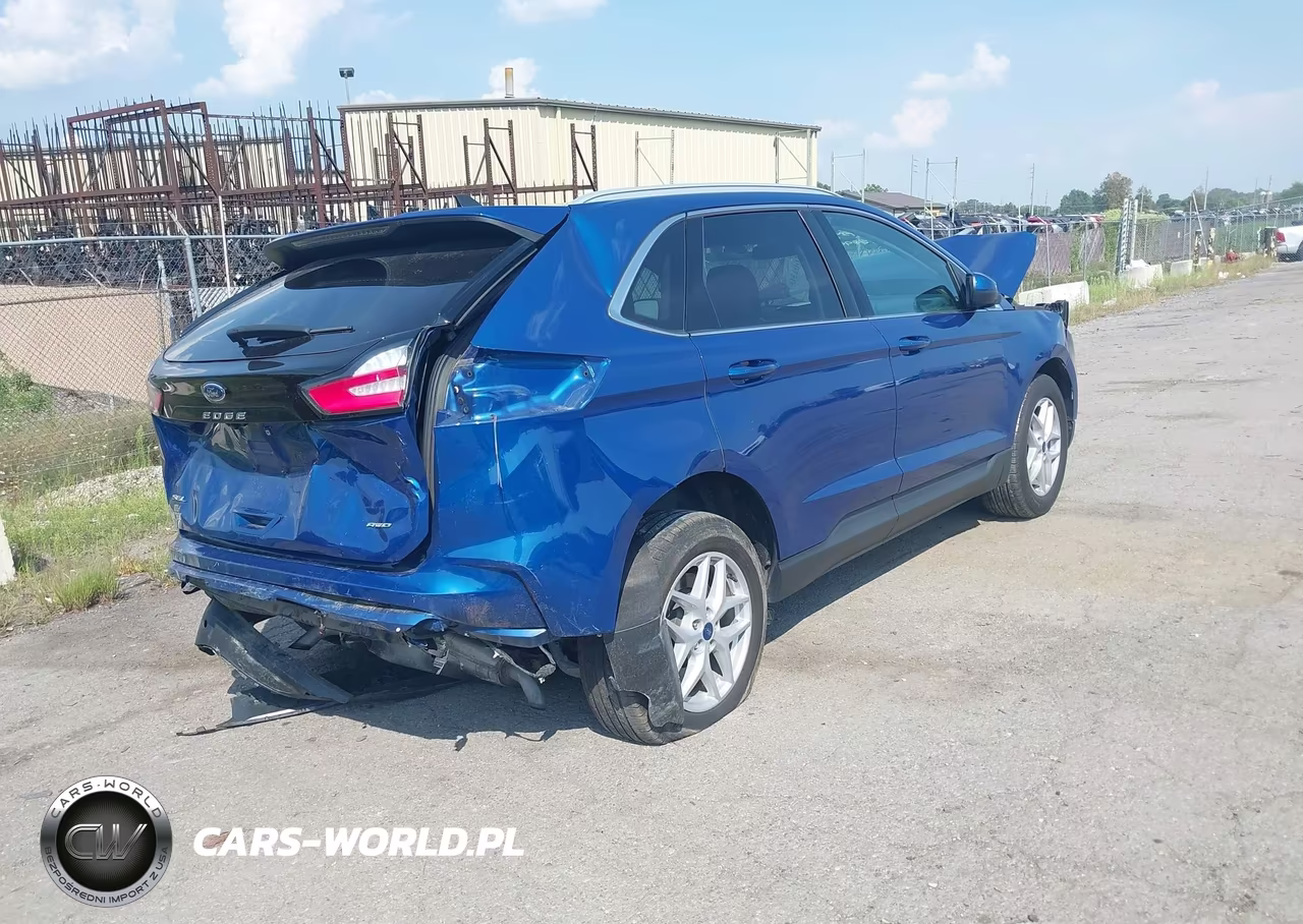 2021 Ford Edge Sel VIN:2FMPK4J96MBA34490 - 4