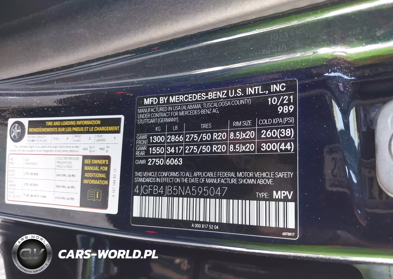 2022 Mercedes-Benz Gle 350 VIN:4JGFB4JB5NA595047 - 9