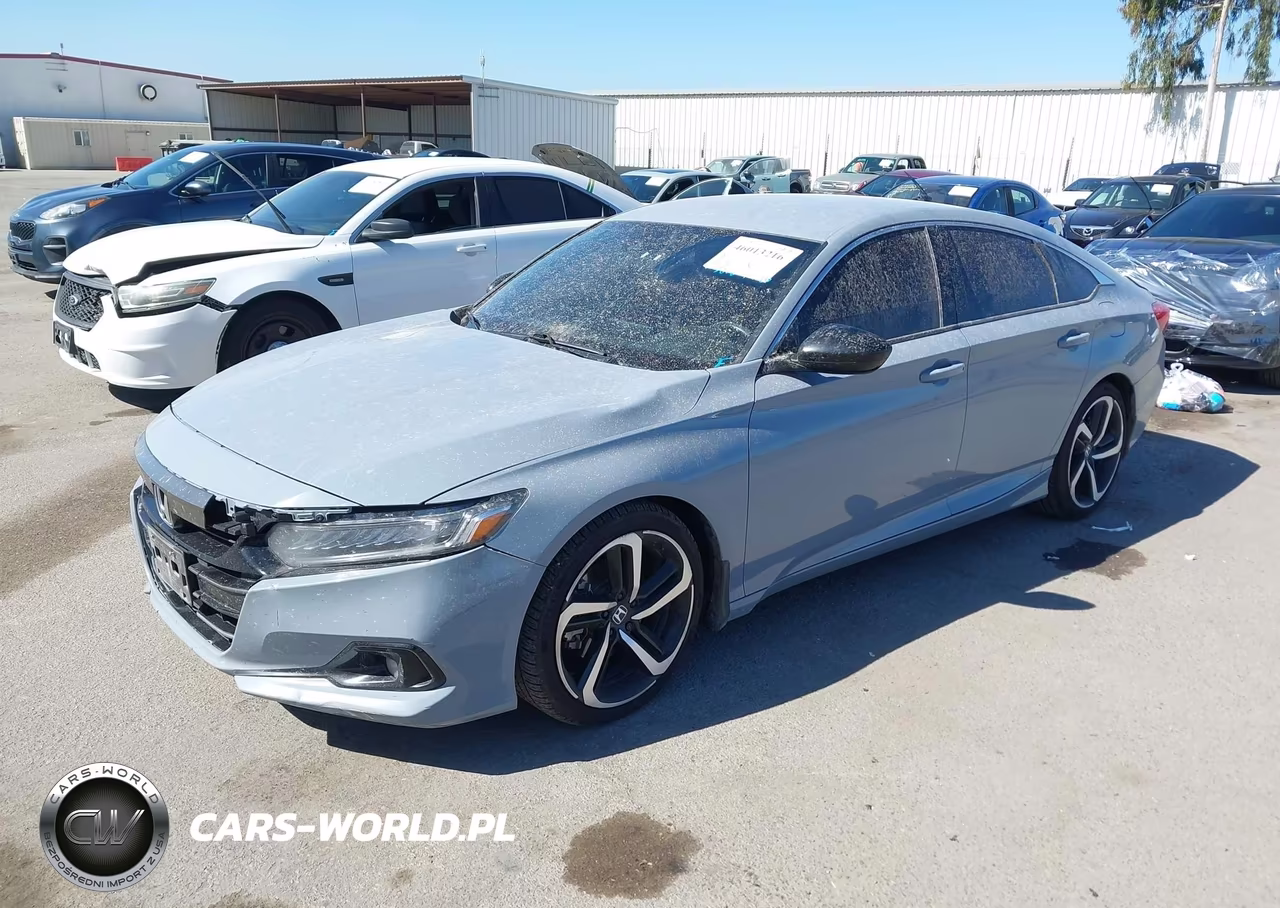 2022 Honda Accord Sport VIN:1HGCV1F37NA040634 - 2
