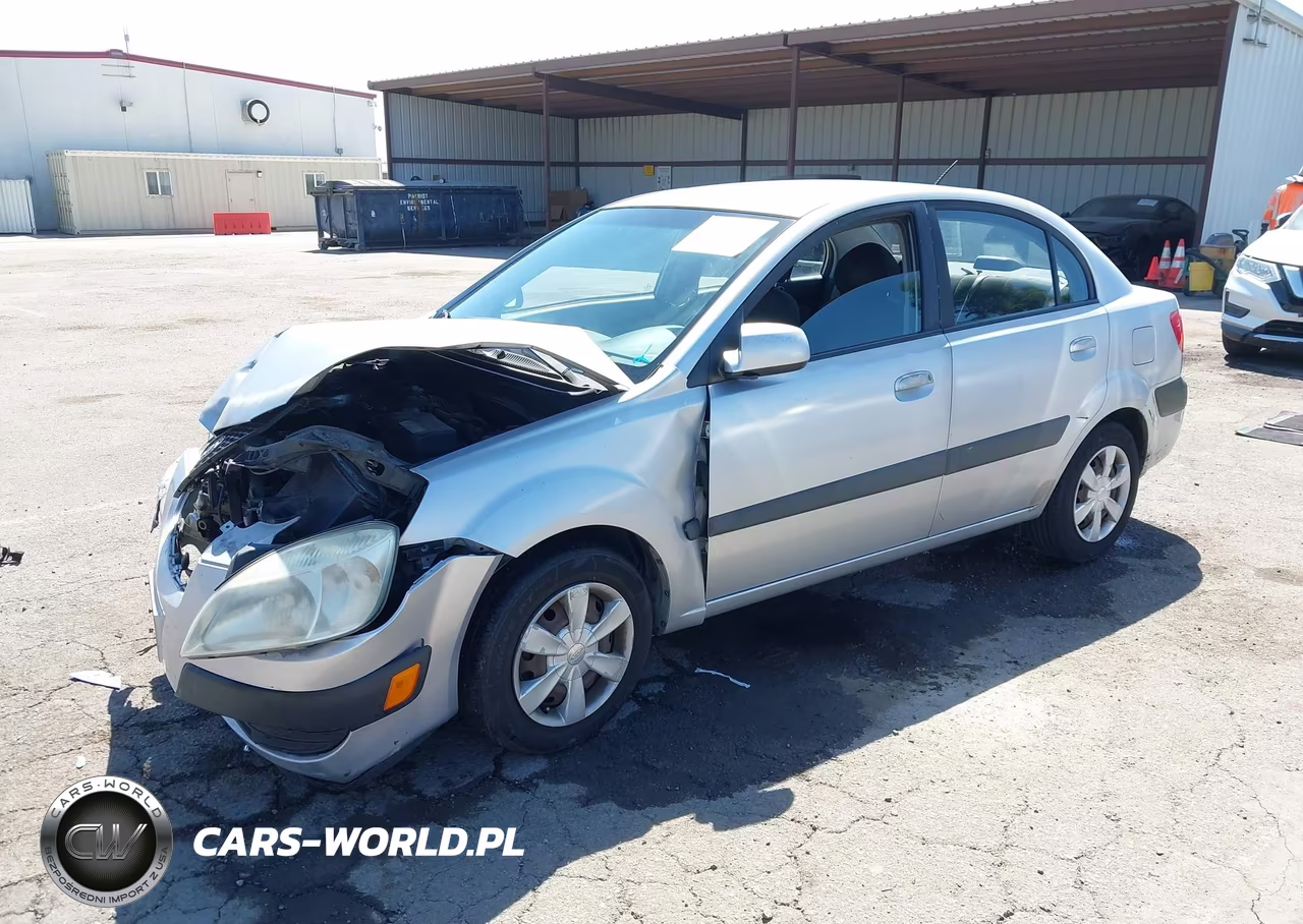2006 Kia Rio Lx VIN:KNADE123266043175 - 2