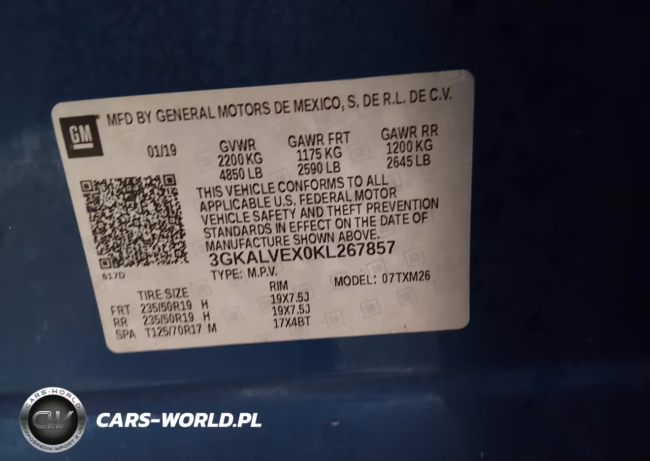 2019 GMC Terrain Slt VIN:3GKALVEX0KL267857 - 9