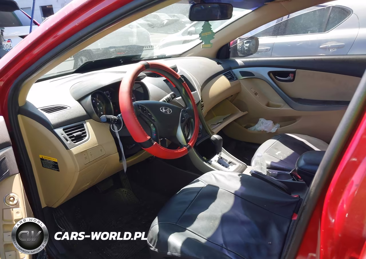 2013 Hyundai Elantra Gls VIN:KMHDH4AE0DU590724 - 14