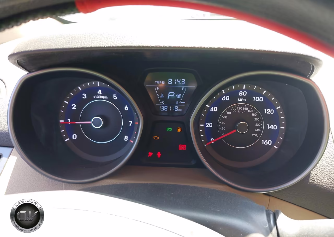 2013 Hyundai Elantra Gls VIN:KMHDH4AE0DU590724 - 7