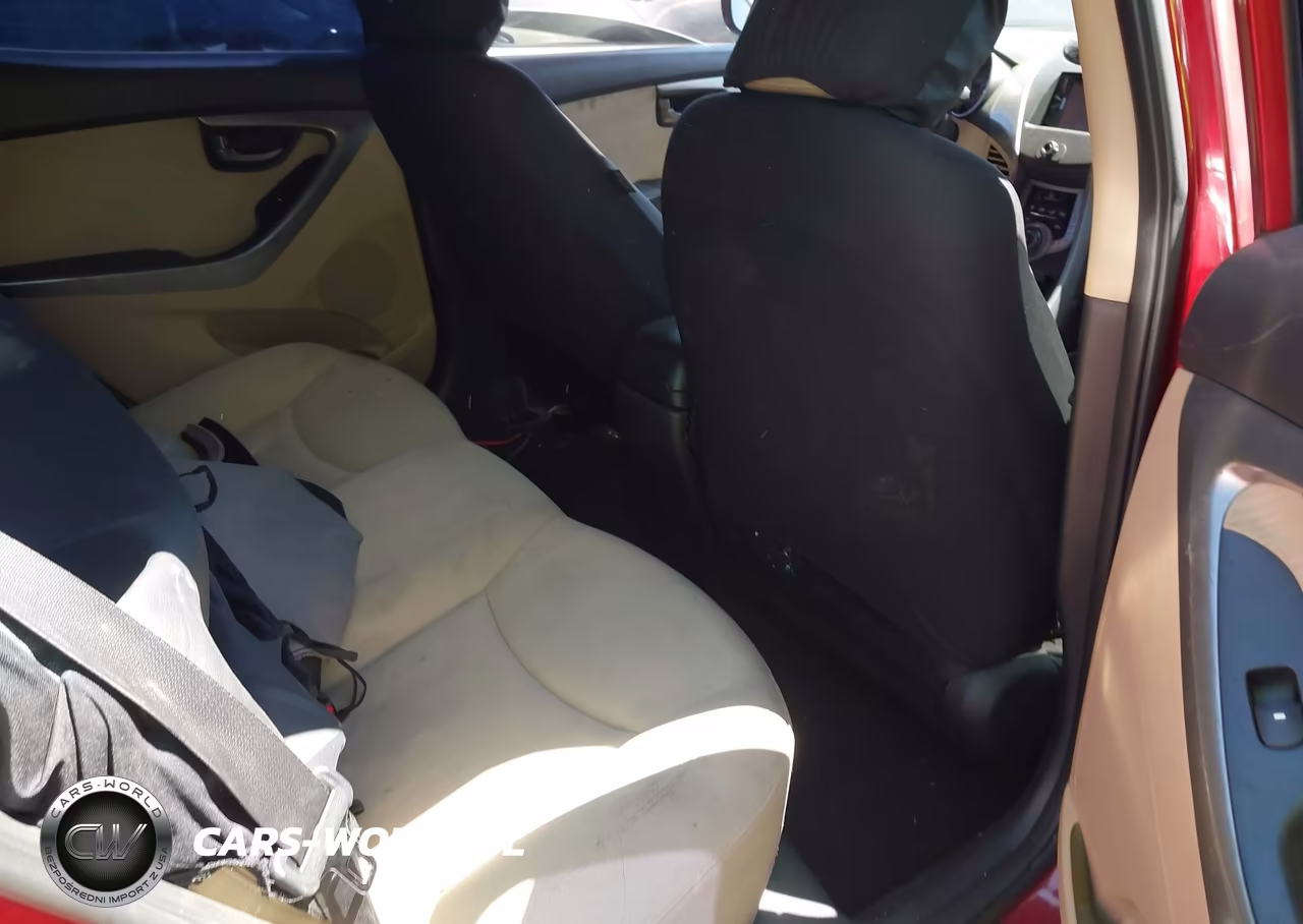 2013 Hyundai Elantra Gls VIN:KMHDH4AE0DU590724 - 8