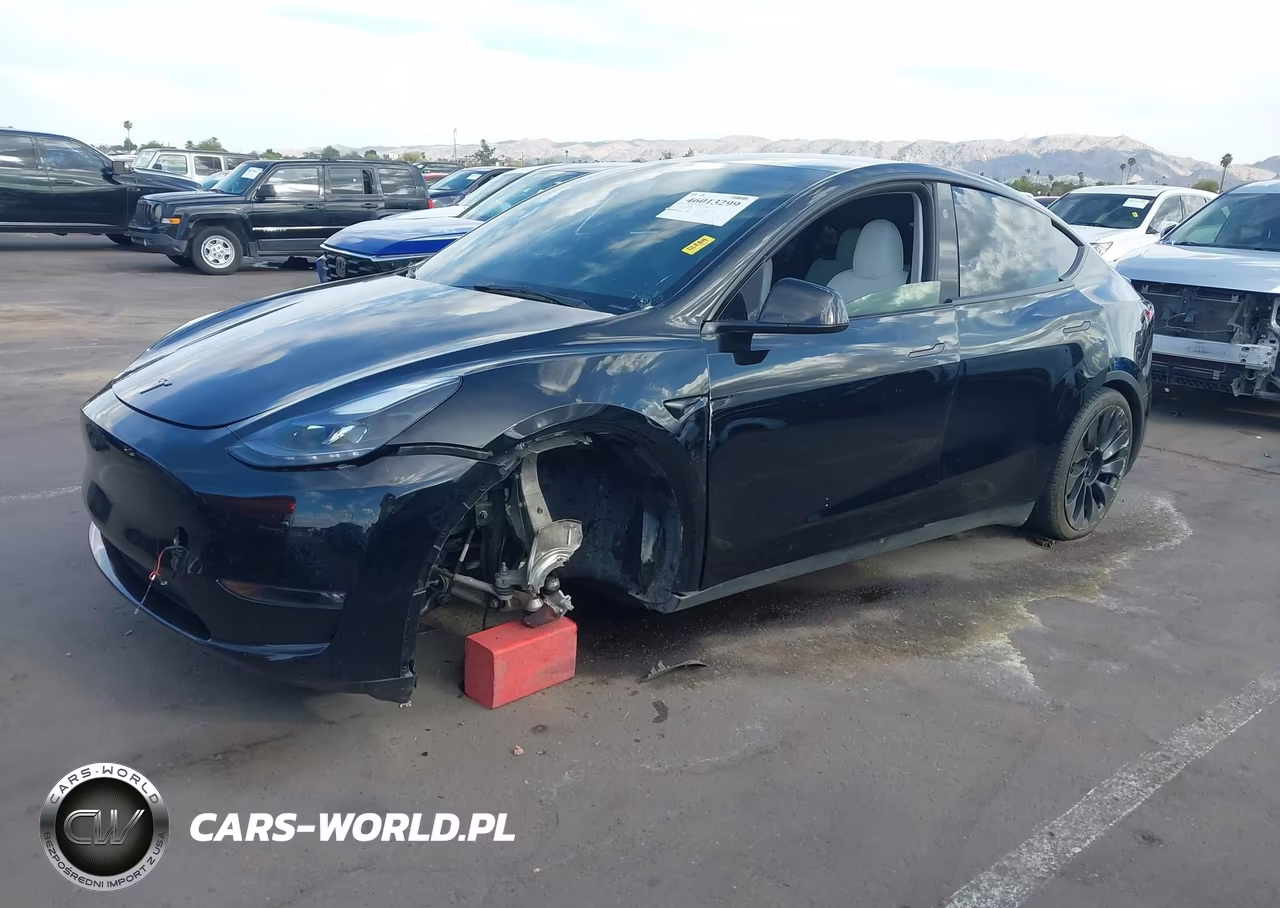 2023 Tesla Model Y Performance Dual Motor All-Wheel Drive VIN:7SAYGDEF0PF814554 - 2