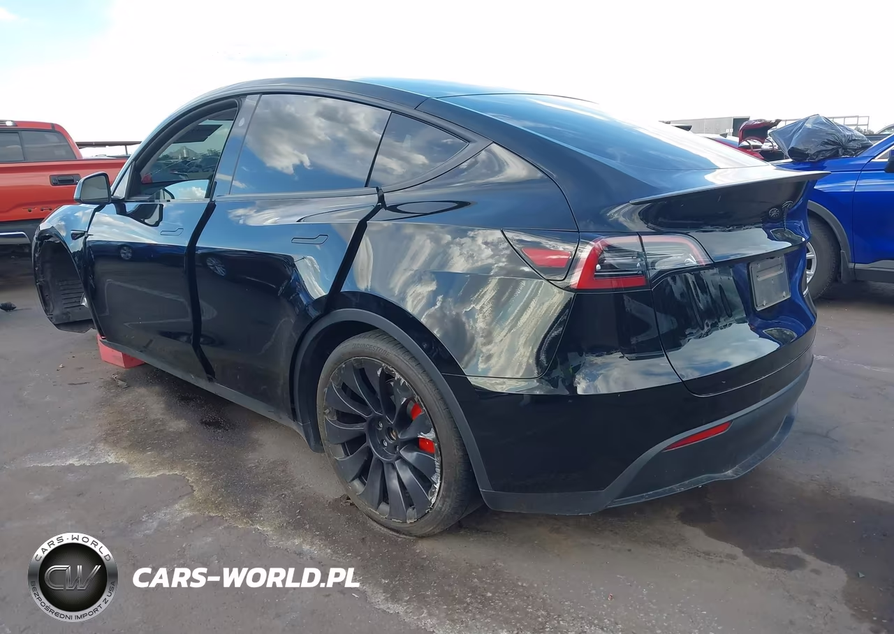 2023 Tesla Model Y Performance Dual Motor All-Wheel Drive VIN:7SAYGDEF0PF814554 - 3