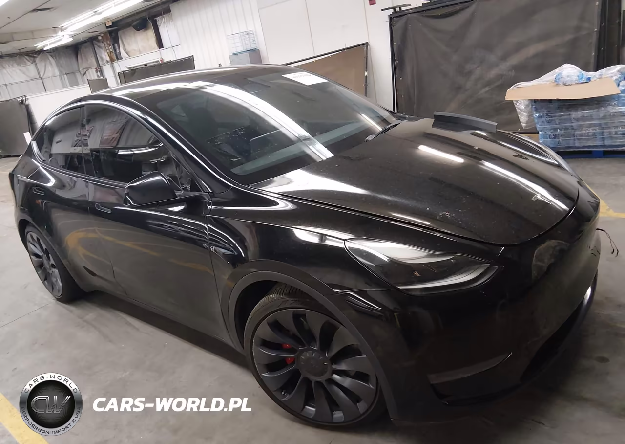 2021 Tesla Model Y Performance Dual Motor All-Wheel Drive VIN:5YJYGDEF4MF137730 - 1