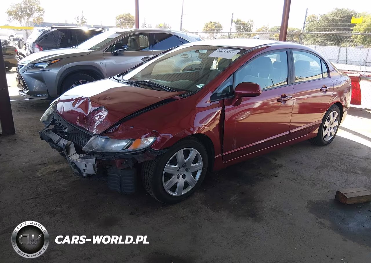 2011 Honda Civic Lx VIN:2HGFA1F51BH539744 - 2