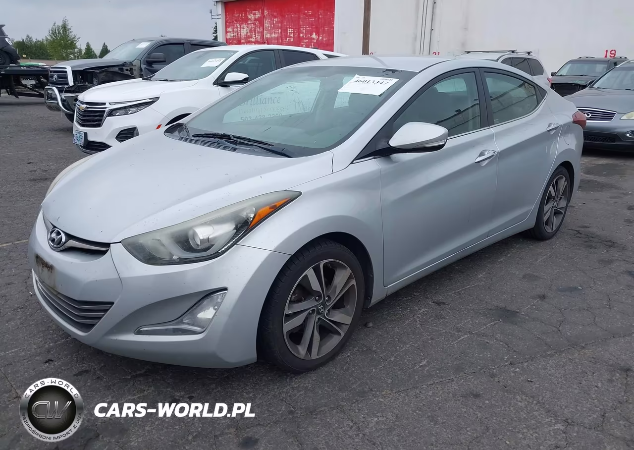 2014 Hyundai Elantra Limited VIN:5NPDH4AE4EH471347 - 2