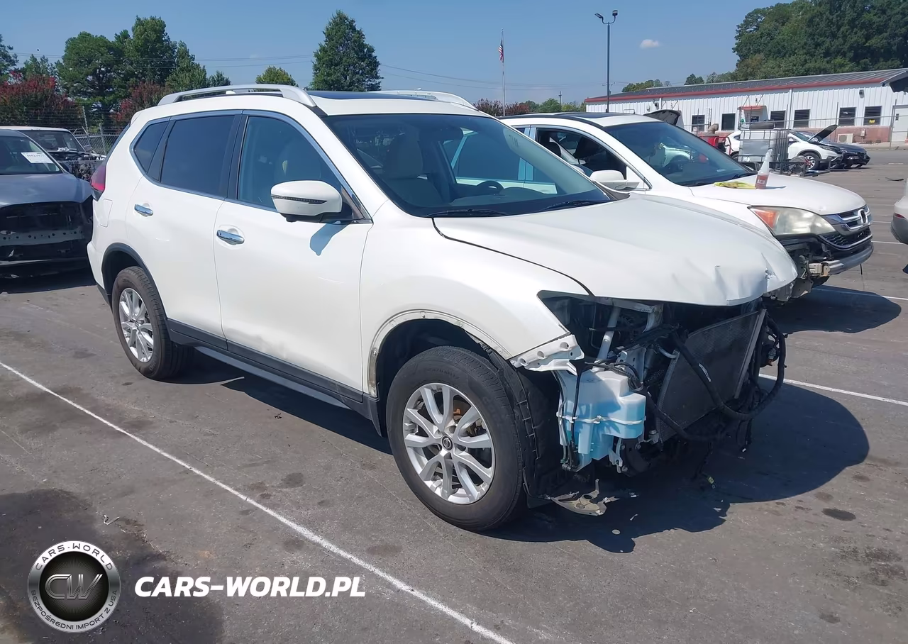 2017 Nissan Rogue Sv VIN:5N1AT2MV2HC767416 - 1
