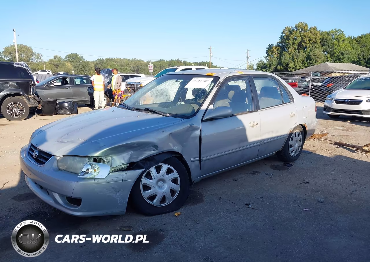 2002 Toyota Corolla Le VIN:1NXBR12E32Z614092 - 2