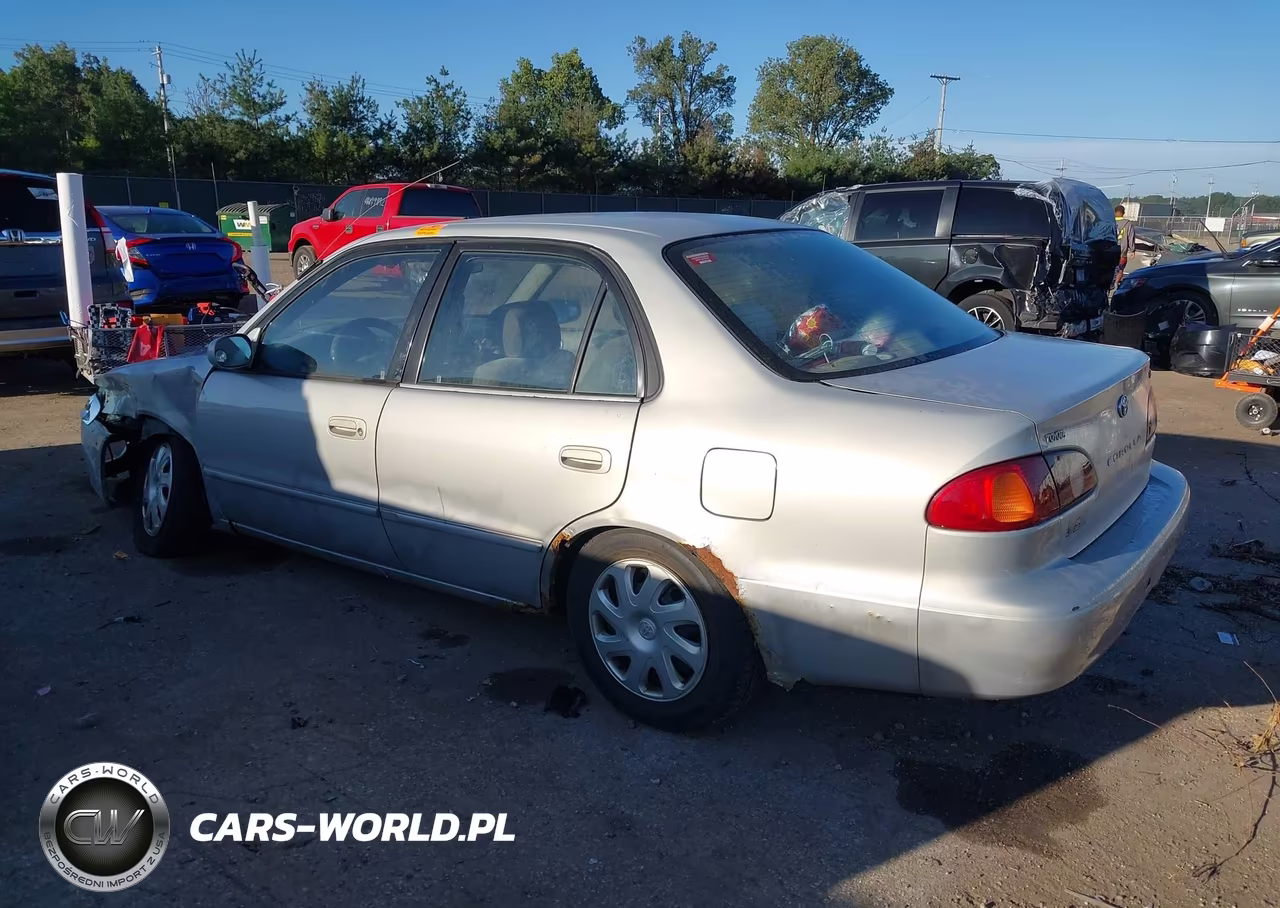 2002 Toyota Corolla Le VIN:1NXBR12E32Z614092 - 3