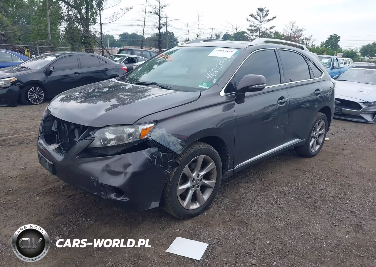 2010 Lexus Rx 350 VIN:2T2BK1BA9AC016845 - 2