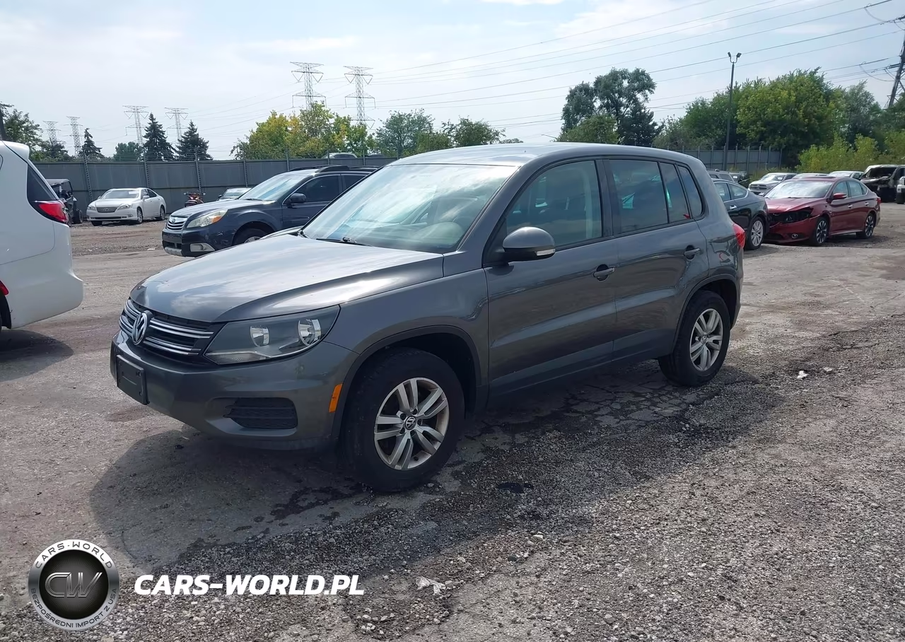 2013 Volkswagen Tiguan S VIN:WVGBV3AX3DW592161 - 2