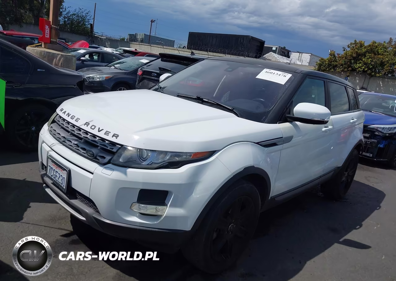 2013 Land Rover Range Rover Evoque Pure VIN:SALVP2BG0DH812132 - 2