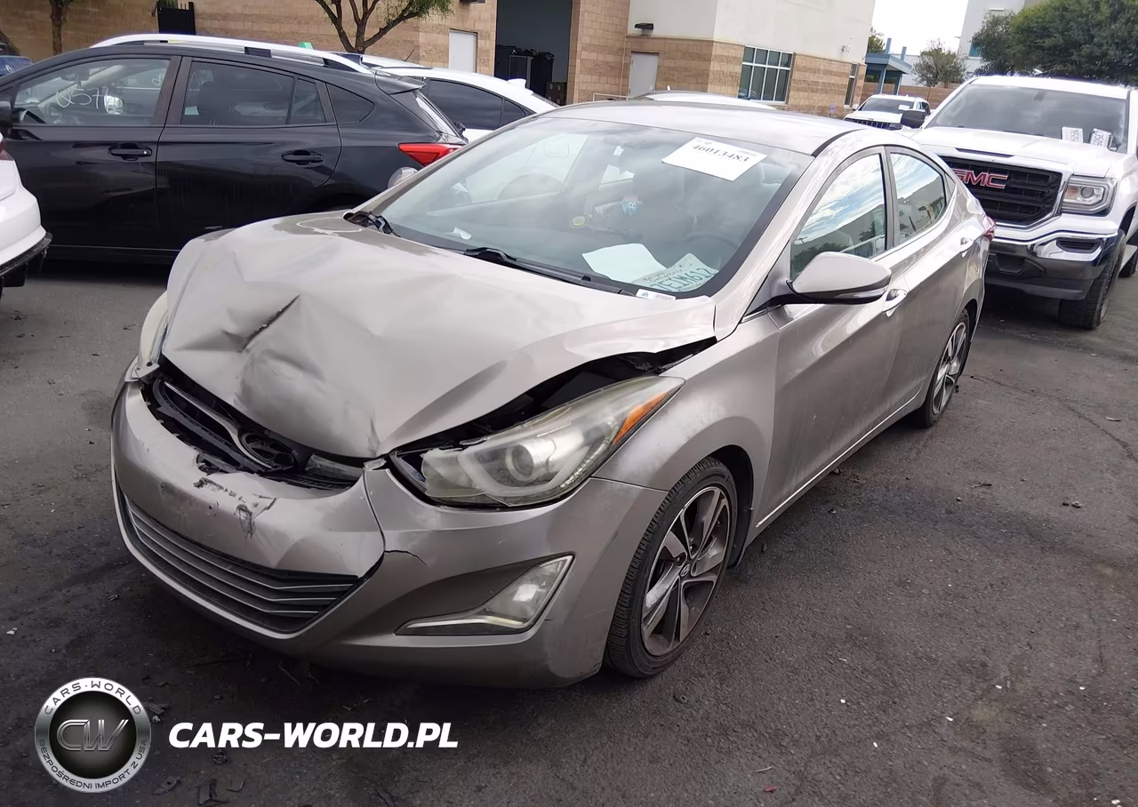 2014 Hyundai Elantra Limited VIN:5NPDH4AE4EH477133 - 2