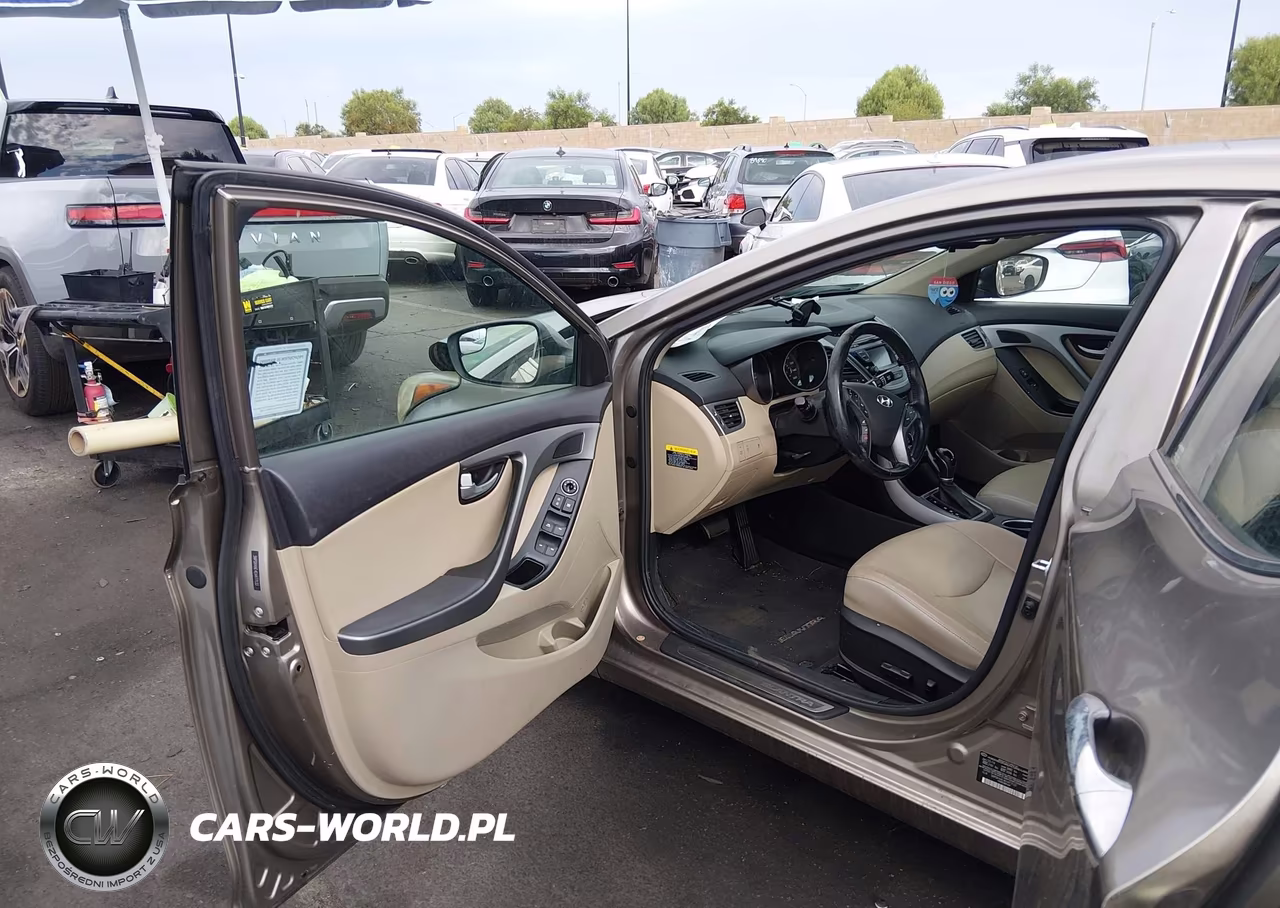 2014 Hyundai Elantra Limited VIN:5NPDH4AE4EH477133 - 5