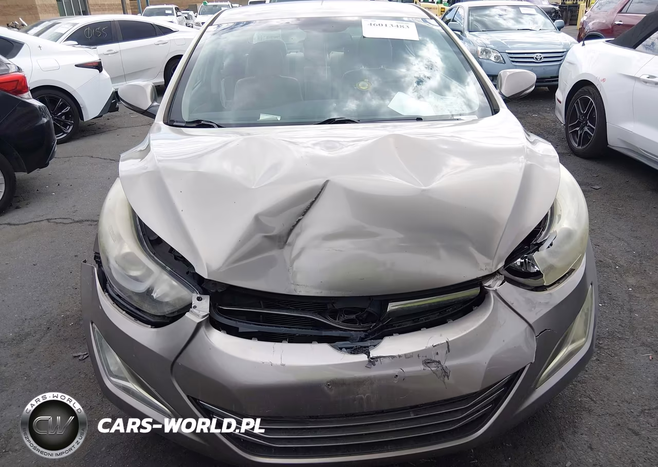 2014 Hyundai Elantra Limited VIN:5NPDH4AE4EH477133 - 6