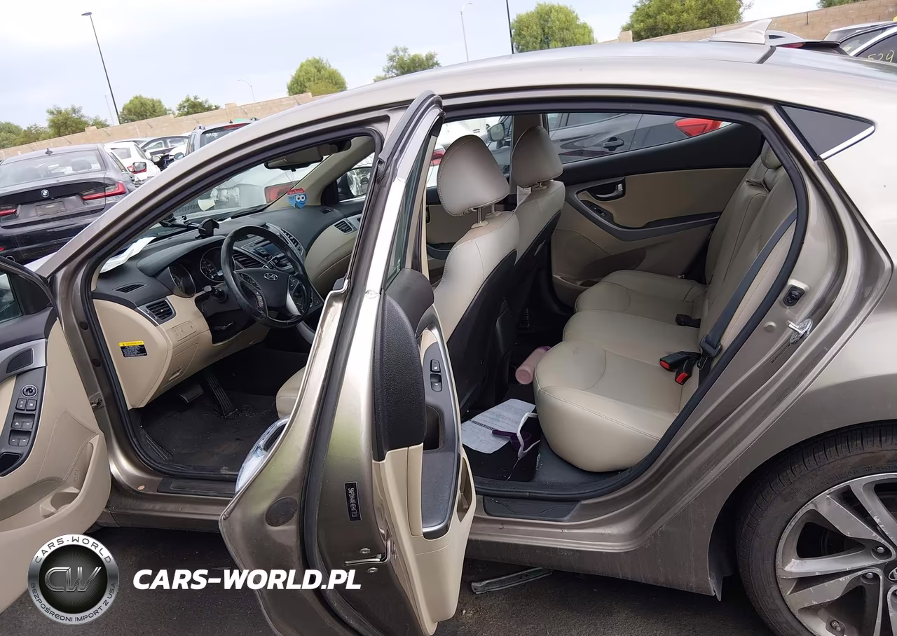 2014 Hyundai Elantra Limited VIN:5NPDH4AE4EH477133 - 8