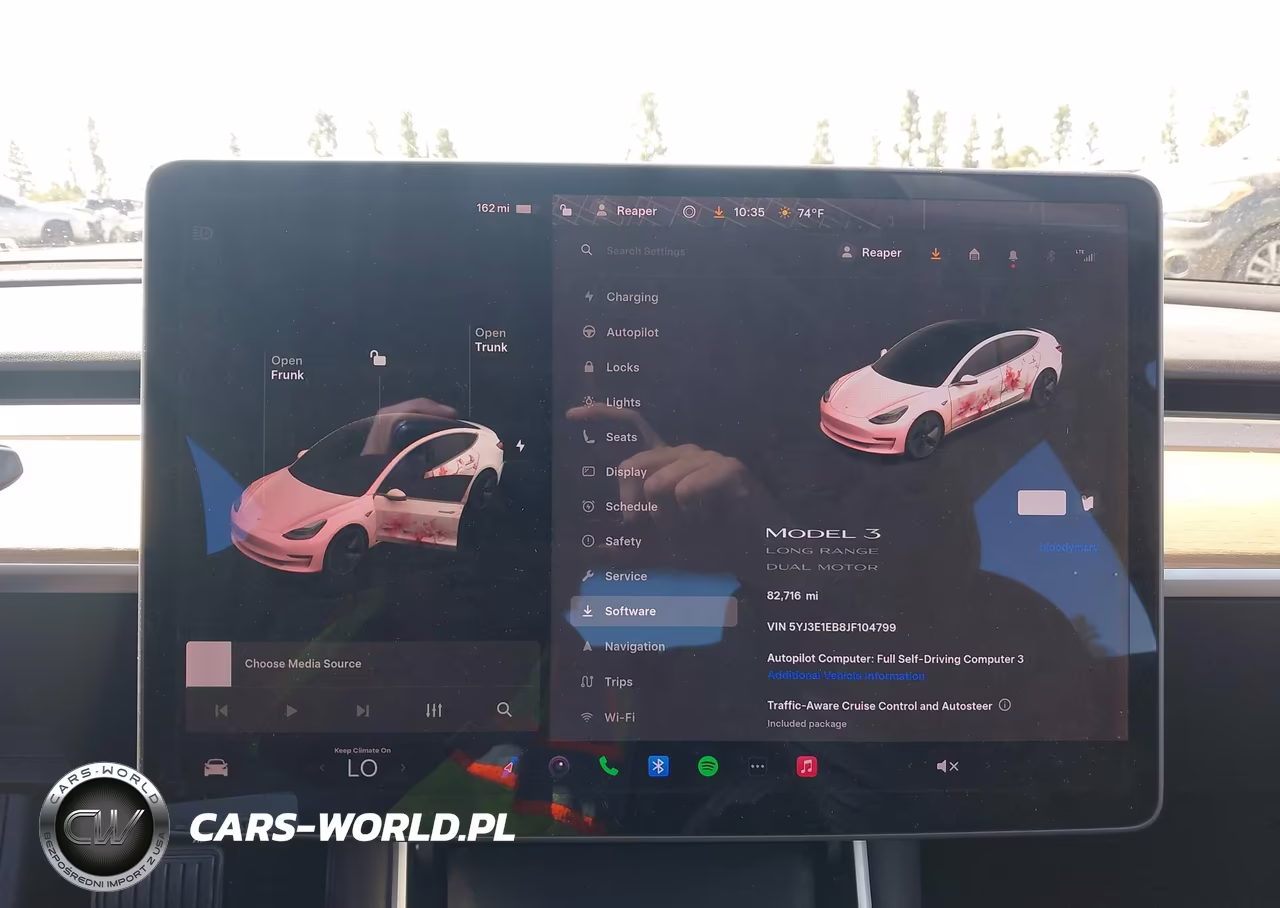 2018 Tesla Model 3 Long Range-Performance VIN:5YJ3E1EB8JF104799 - 7