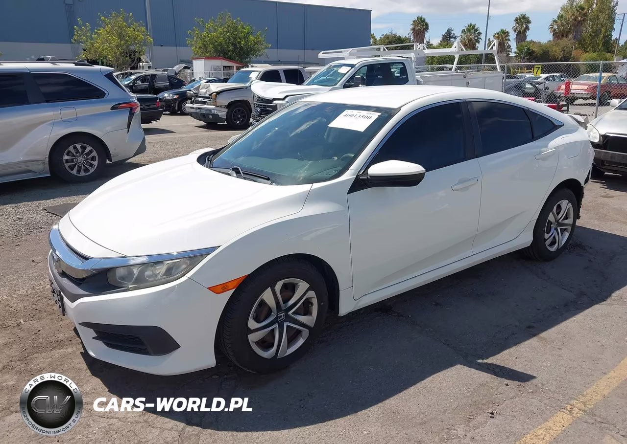 2018 Honda Civic Lx VIN:19XFC2F52JE023515 - 2
