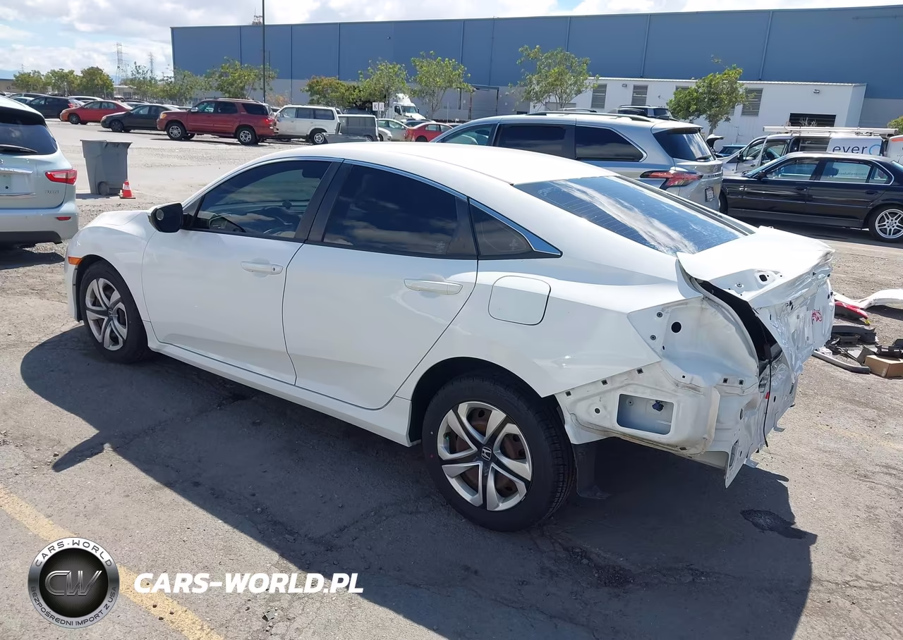 2018 Honda Civic Lx VIN:19XFC2F52JE023515 - 3