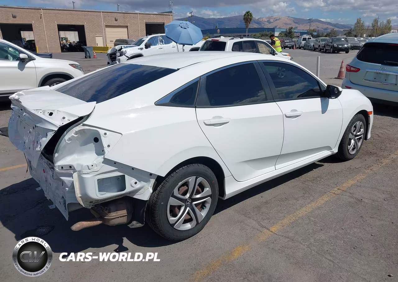 2018 Honda Civic Lx VIN:19XFC2F52JE023515 - 4