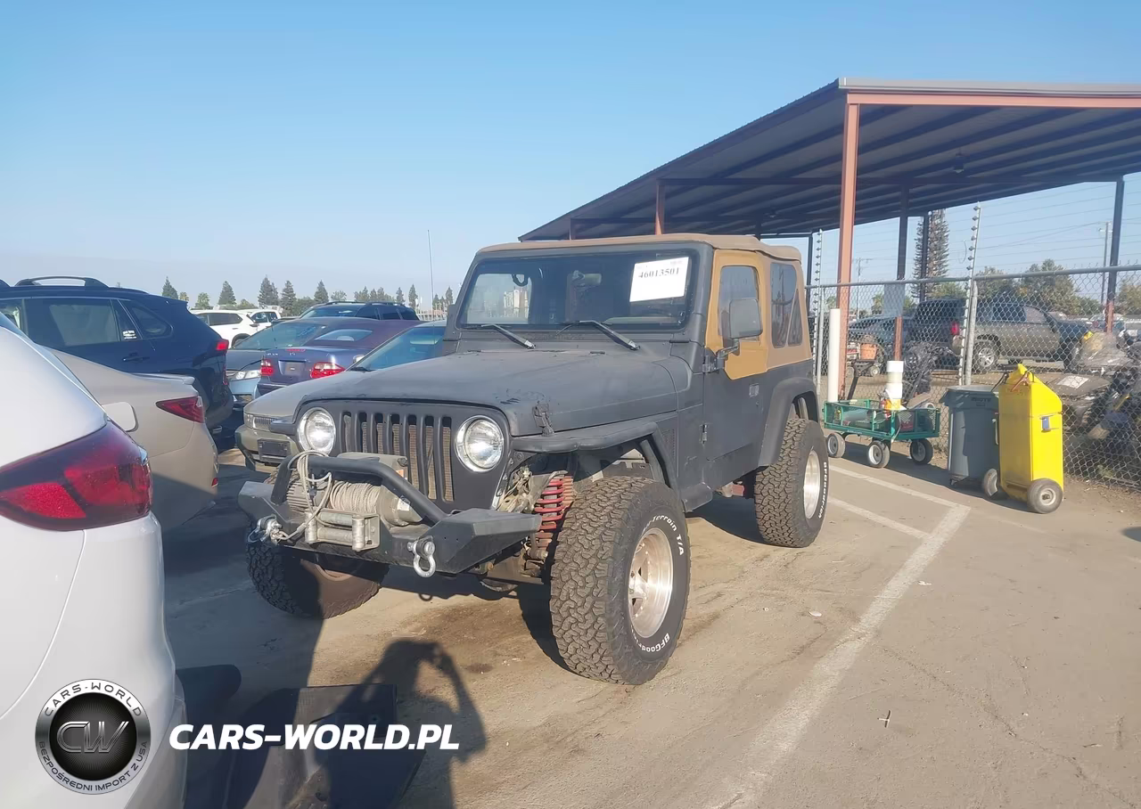 1999 Jeep Wrangler Sport VIN:1J4FY19S5XP460862 - 2