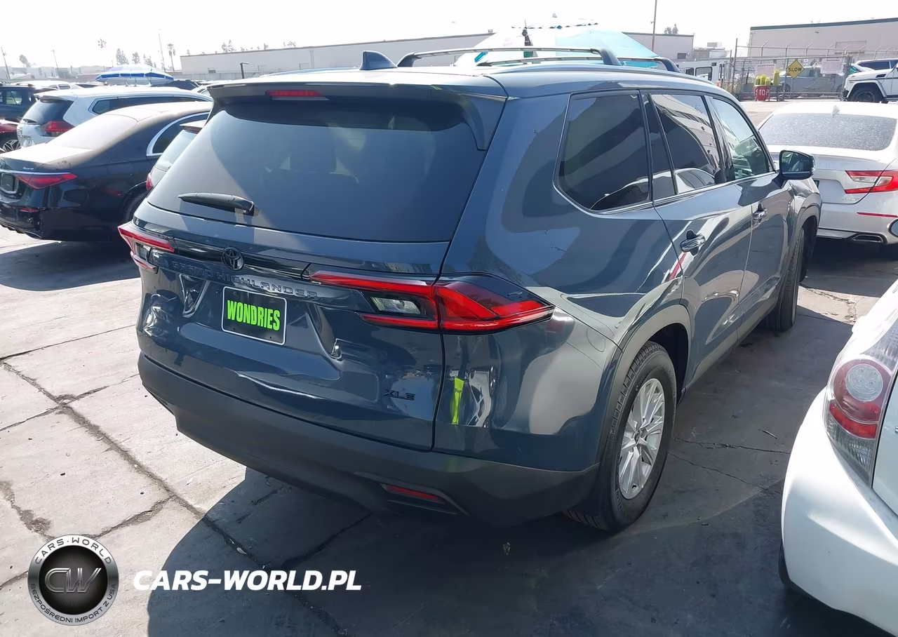 2025 Toyota Grand Highlander Xle VIN:5TDAAAA51SS034689 - 4