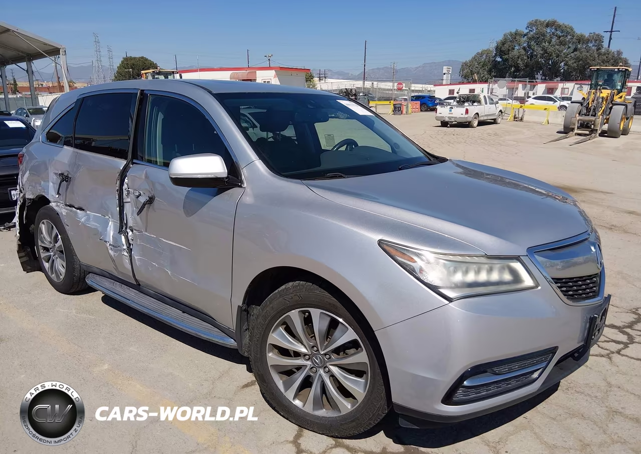 2015 Acura Mdx Technology Package