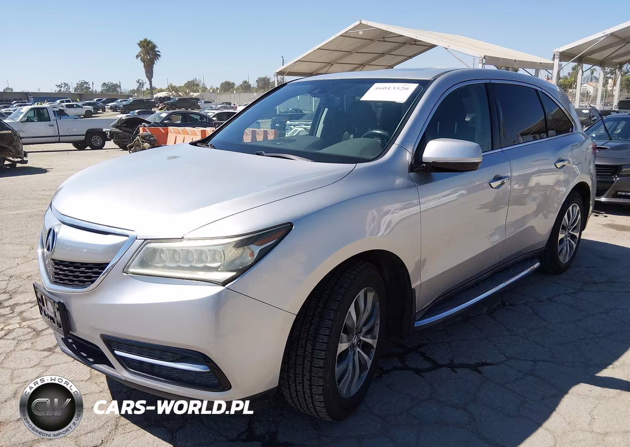 2015 Acura Mdx Technology Package VIN:5FRYD4H49FB002344 - 2