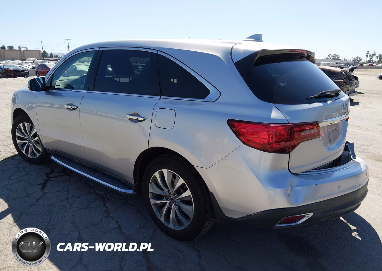 2015 Acura Mdx Technology Package VIN:5FRYD4H49FB002344 - 3