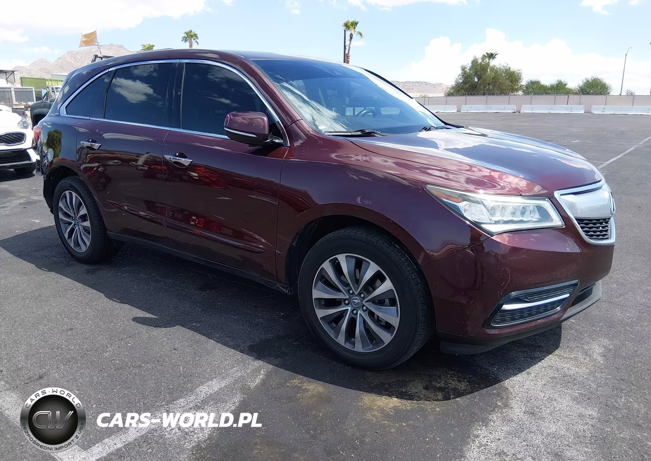 2014 Acura Mdx Technology Package