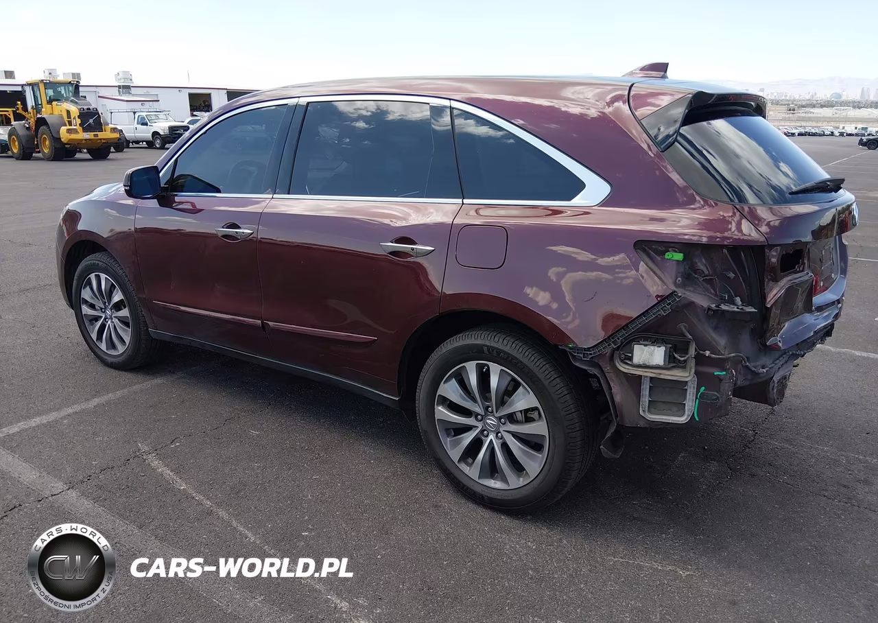 2014 Acura Mdx Technology Package VIN:5FRYD3H41EB011516 - 3