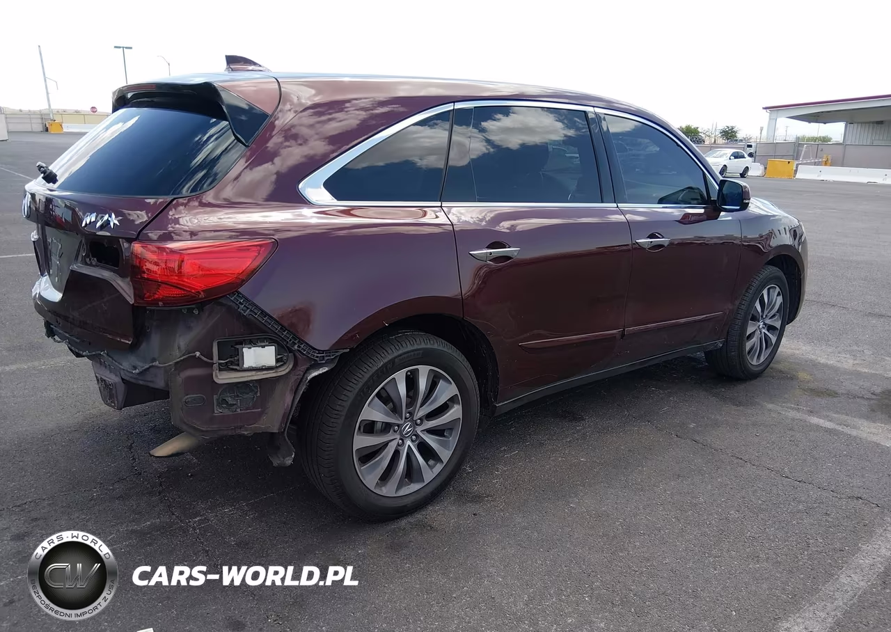 2014 Acura Mdx Technology Package VIN:5FRYD3H41EB011516 - 4