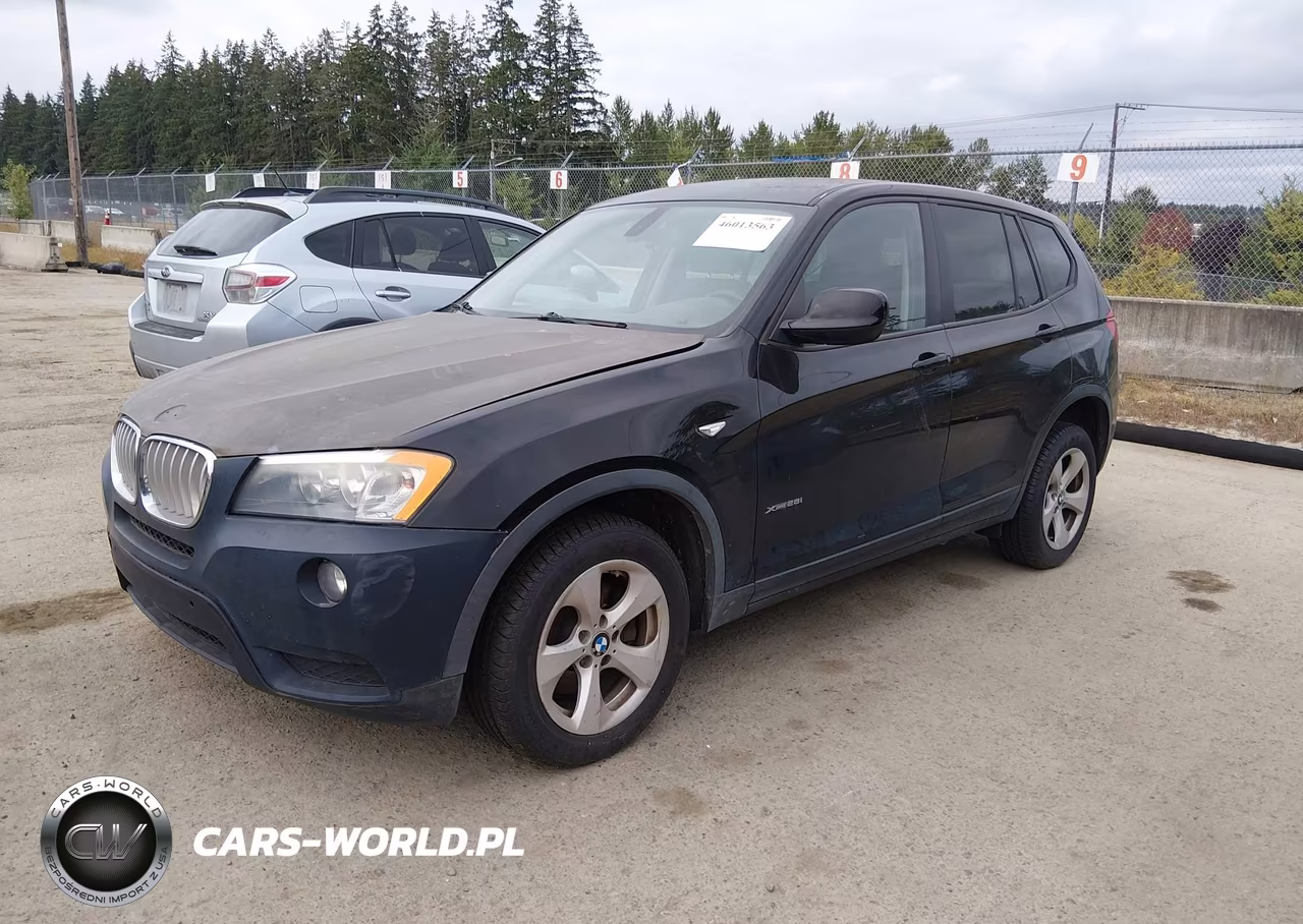 2012 BMW X3 xDrive28I VIN:5UXWX5C54CL721370 - 2