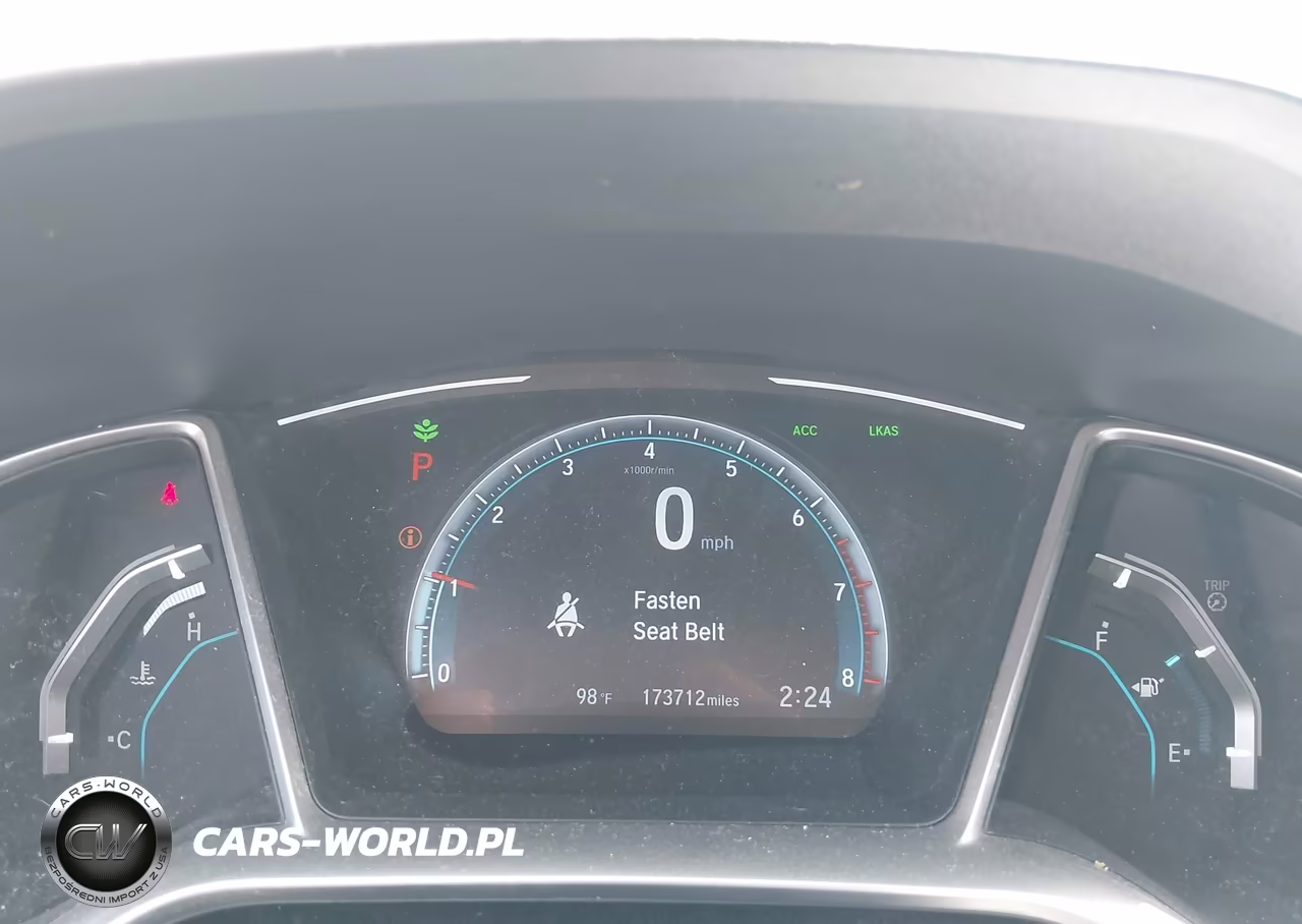 2019 Honda Civic Ex VIN:JHMFC1F34KX006546 - 7