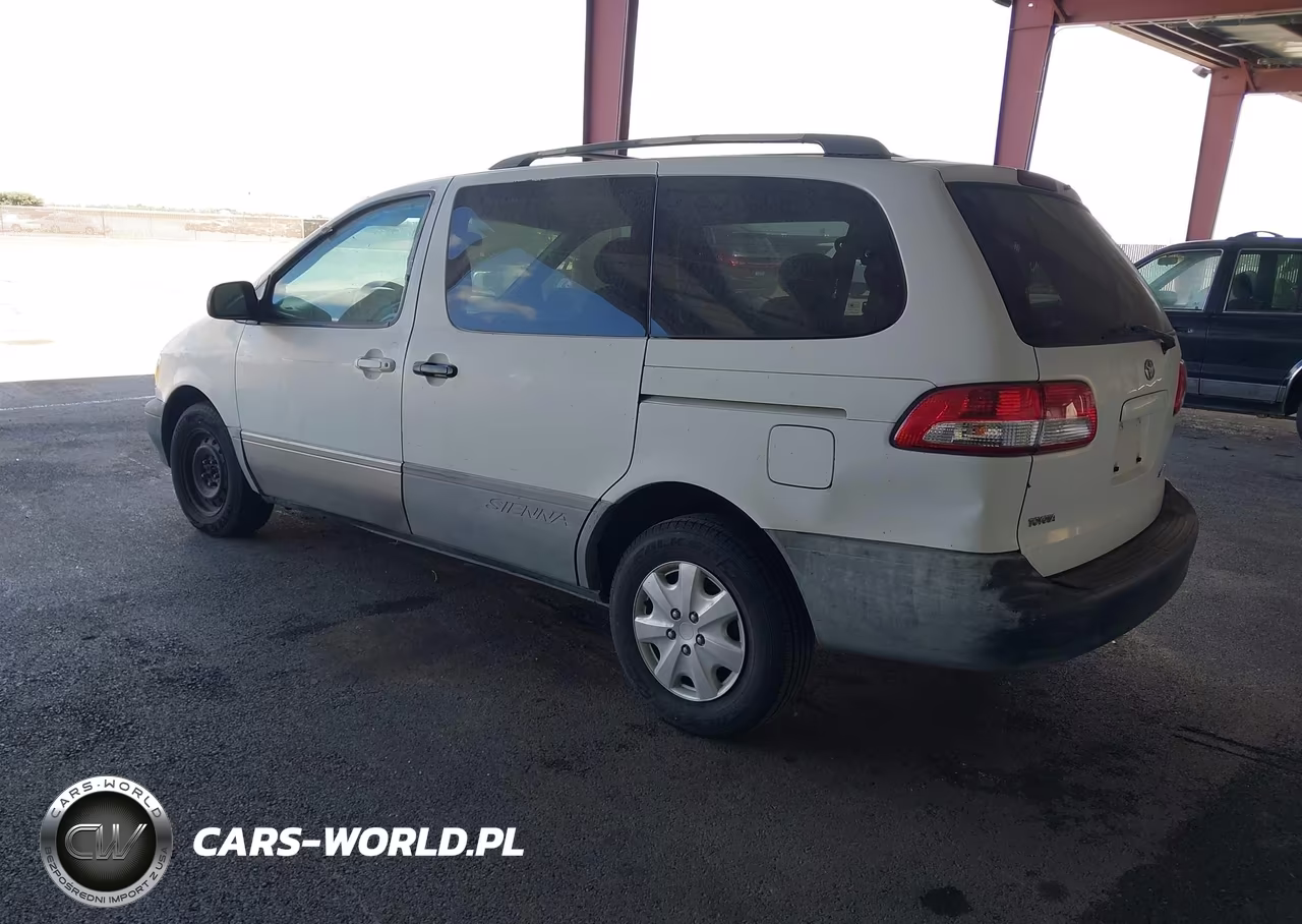 2001 Toyota Sienna Le VIN:4T3ZF13C91U387162 - 3