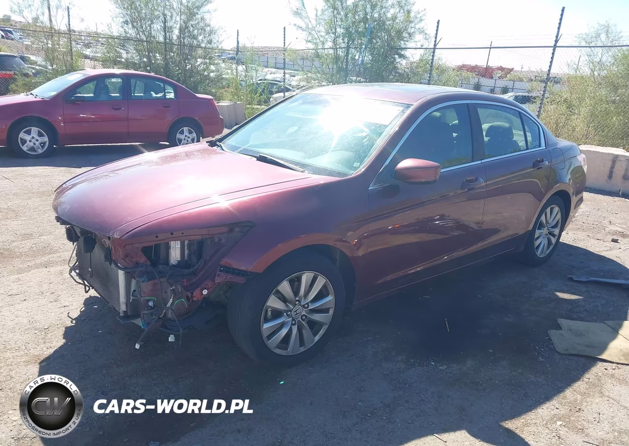 2012 Honda Accord 2.4 Ex-L VIN:1HGCP2F80CA141023 - 2