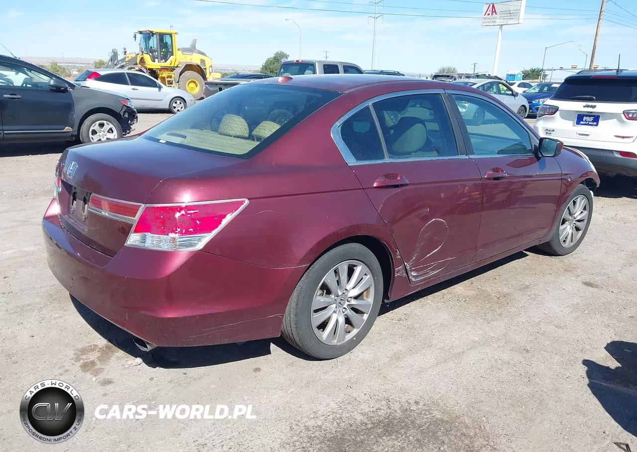 2012 Honda Accord 2.4 Ex-L VIN:1HGCP2F80CA141023 - 4