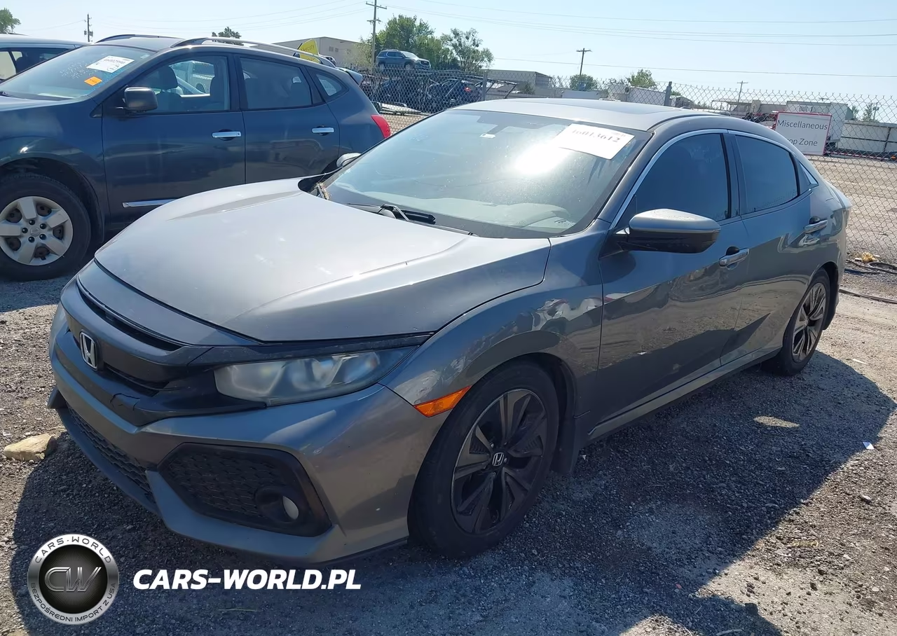 2017 Honda Civic Ex VIN:SHHFK7H57HU219630 - 2