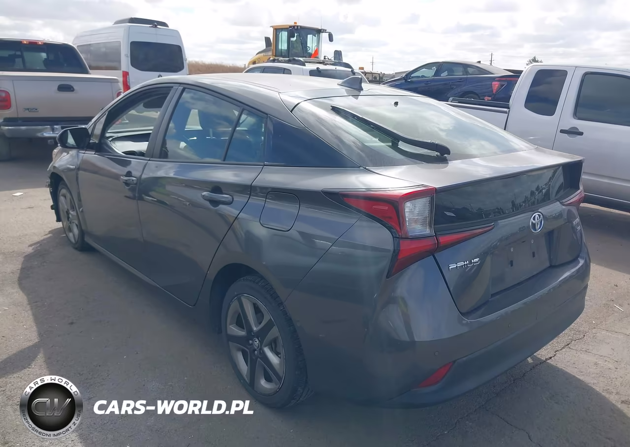 2019 Toyota Prius Xle VIN:JTDKARFU7K3089202 - 3