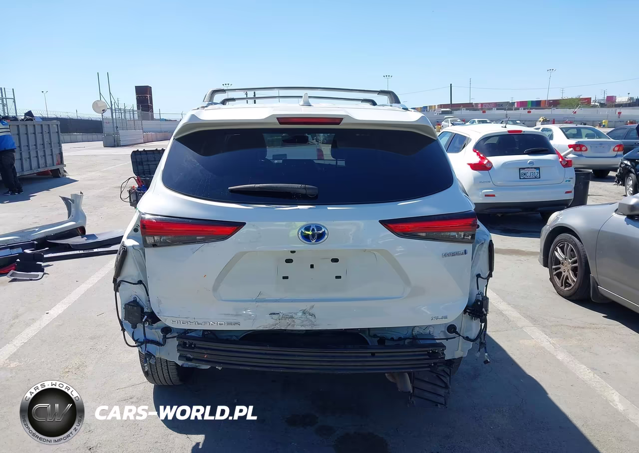 2021 Toyota Highlander Hybrid Xle VIN:5TDHARAH0MS009891 - 17