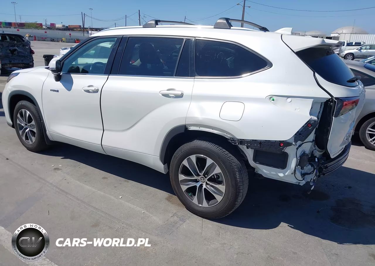 2021 Toyota Highlander Hybrid Xle VIN:5TDHARAH0MS009891 - 3