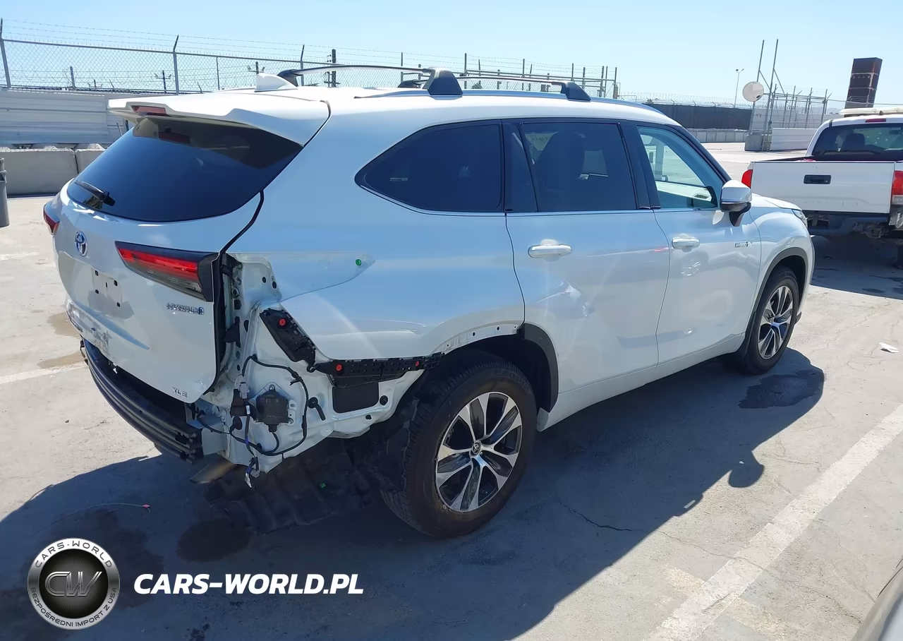 2021 Toyota Highlander Hybrid Xle VIN:5TDHARAH0MS009891 - 4